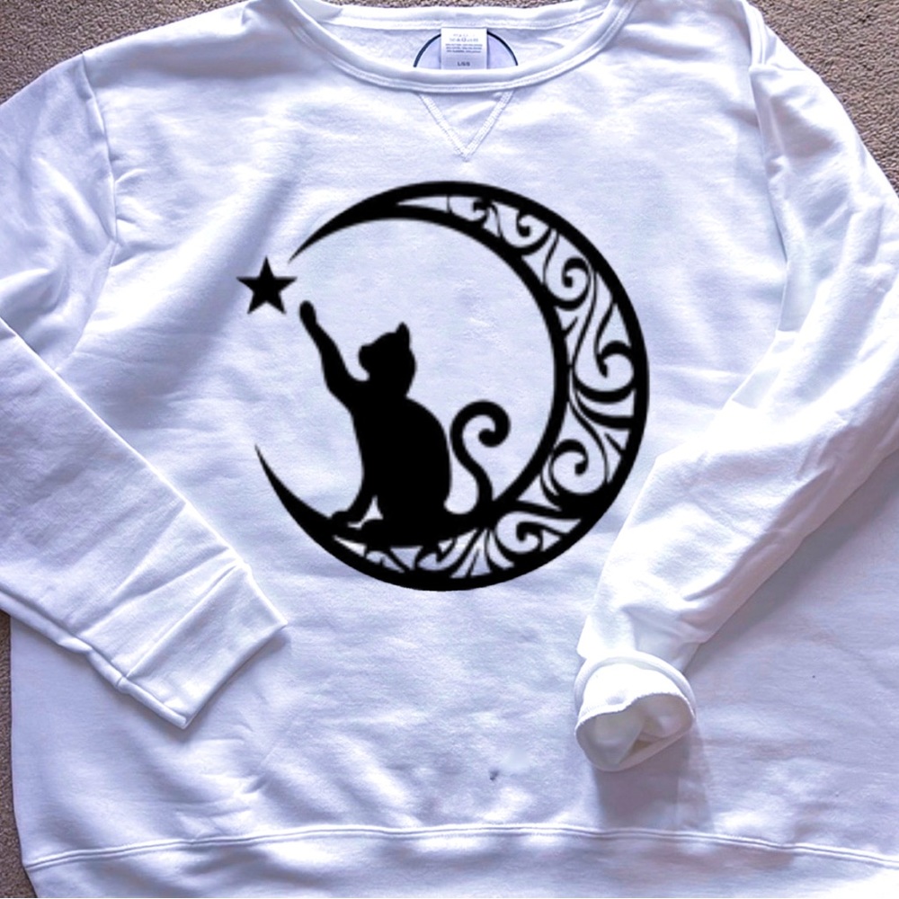 Cat lovers crewneck set